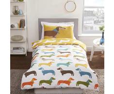 Rapport Bettbezug, Polycotton, Ocker, Einzelbett