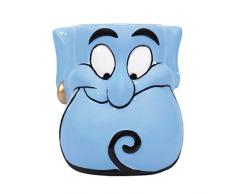 Disney Aladdin 3-D Tasse Dschinn Flaschengeist blau, 100 % Keramik, Fassungsvermögen ca. 500 ml., in Geschenkbox.