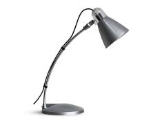 Maul Nachttischlampe, Tischleuchte, inklusiv Leuchtmittel, warmweiÃes Licht, flora, silber 8230895