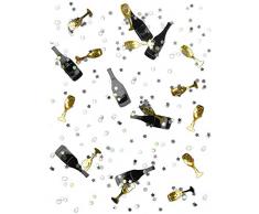 amscan Konfetti Champagner, Gold, Einheitsgröße