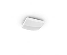 Hama Wi-Fi LED Deckenleuchte, kompatibel mit Alexa/Google Home (ohne Hub, dimmbar, 27cm, App/Sprachsteuerung (zB Echo Dot), warmweiß/neutralweiß/kaltweiß, 2,4GHz, quadratisch) WLAN Decken-Lampe