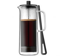 WMF Coffee Time French Press Kaffeebereiter Glas, Cromargan Edelstahl, spülmaschinengeeignet