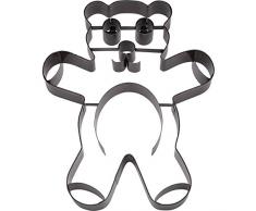 Birkmann 1010642510 Ausstechform, Stahl, grau, 4 x 4 x 5 cm