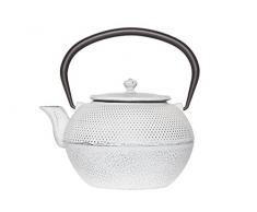 Cosy & Trendy 0916264 Osaka Cream Teekanne Gusseisen weiß 1,2 l