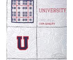 Eurofirany Tagesdecke, Polyester, White, 170 x 210 x 1 cm