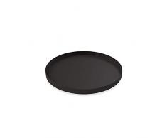 Cooee Design Tray Tablett, Edelstahl, Schwarz, 30 cm