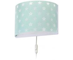 Dalber kinder wandlampe Sterne Stars Grün, Polypropylen, 60 W