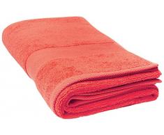 Excélsa Bagno Handtuch 100x150cm in rot, Baumwolle, 100 x 150 x 1 cm