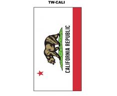 Rockin Handtuch mit kalifornischer Flagge, amerikanische Flagge, dekoratives bedrucktes Strandtuch, 76,2 x 152,4 cm, weiches Baumwoll-Velours, ideal für den Strand/Pool/Sonnenbaden