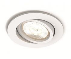 Philips myLiving LED Warmglow Einbauspot Shellbark, 1-flammig, rund, weiß