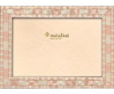 Natalini MISSORI ROSA 10X15 Bilderrahmen mit Unterstützung für Tisch, Tulipwood, Rosarot, 10 X 15 X 1,5