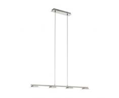 EGLO LANIENA Hängeleuchte, Stahl, 5.5 W, nickel-matt