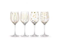 MIKASA Weingläser, Gold