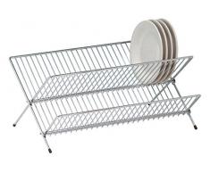 Apollo Großes klappbares Abtropfgestell, Chrom