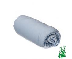 Easy dort Spannbettlaken Bambus fÃ¼r Einzelbetten 90Â x 190Â -Â 5Â Farben erhÃ¤ltlich (Himmel)