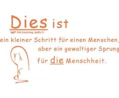 INDIGOS 4051719321913 Wandtattoo, Vinyl, hasselnussbraun, 60 x 10 x 10 cm