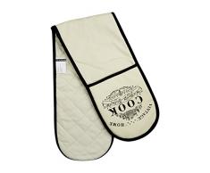 Premier Housewares Vintage Home Ofenhandschuh, doppelt, außen: 100% Baumwolle