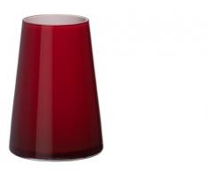 Villeroy & Boch Numa Vase Deep Cherry, 20 cm, Glas, Rot