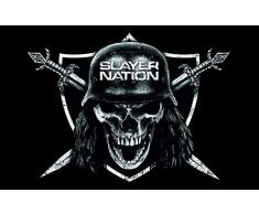 Slayer Frühstücksbrettchen, Kunststoff, schwarz, 23.3 x 14.4 x 0.2 cm