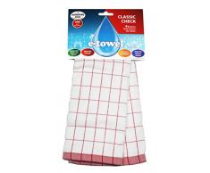 E-cloth E-towel 201699 Geschirrtuch, Karomuster, Klassisch-Blau