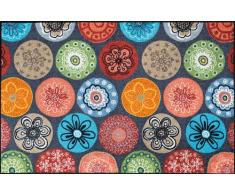 Wash+Dry Fußmatte Coralis, 115x175 cm, Innen, waschbar, Bunt