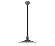 EGLO BRIDPORT Hängeleuchte Stahl 60 W, kupferfarben-antik