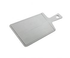 koziol Schneidebrett Snap 2.0, Kunststoff, cool grey, 49.2 x 27.8 x 0.8 cm