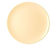 Excelsa Trendy Suppenteller, Keramik 20x20x1 cm cremefarben