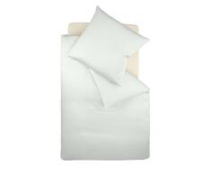 Fleuresse 9200 colours Interlock Jersey Bettwäsche aus 100% Baumwolle, Oekotex Standard 100, 135 x 200 cm, silber