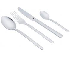 Besteck Set 6 Personen, rostfrei, poliert & spülmaschinenfest, Essbesteck 6 Personen, Besteck 6 Personen