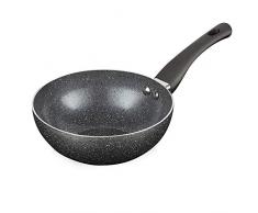 Tower Cerastone Pfanne mit leicht zu reinigender Antihaftbeschichtung aus Keramik, graphit, 16 cm