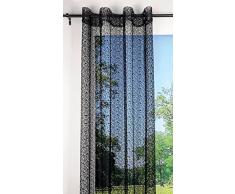 Lovely Casa r66505006vl Spider Vorhang Baumwolle schwarz 140Â x 250Â cm