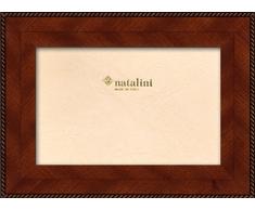 Natalini OBLMogano 10X15 Bilderrahmen mit Unterstützung für Tisch, Tulipwood, Mahagoni, 10 X 15 X 1,5