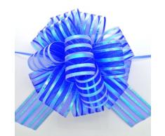 Eleganza 15 mm x 25 m Geschenkband aus Organza mit Satin-Einfassung, Royal Blau 18