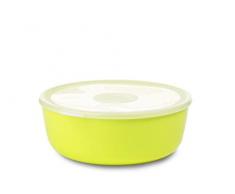 Mepal Schale mit Deckel volumia 2 L, Plastik, Latin Lime, 25 x 23.3 x 8.69 cm