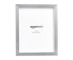 AmazonBasics - Fotorahmen - 20 x 25 cm, Nickelfarben, 5 Stück