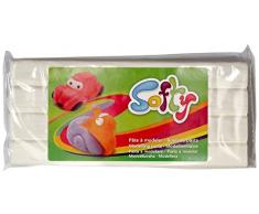 efco Modelliermasse, Knetmasse, Weiß, 18x8x3 cm