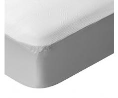 Pikolin Home - Matratzenschoner, temperaturausgleichend, schneller Feuchtigkeitstransport, weiβ, 200 x 190/200 cm, Bett 200