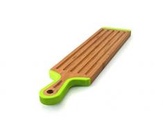 Berghoff 1101699 Schneidebrett, schmal, Bambus/Silikon