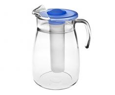 Borgonovo Artic Krug aus Glas refriferata 2,8 lt. Mit Spitze Blau