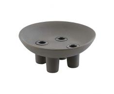 House Doctor Pm0155 Kerzenständer, Advent, grau, H: 10 cm, Durchmesser: 23 cm, Mehrfarbig, Einheitsgröße