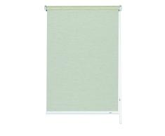 GARDINIA Seitenzug-Rollo, Decken-, Wand- oder Nischenmontage, Lichtdurchlässig, Blickdicht, Alle Montage-Teile inklusive, Silvalin Natur, 142 x 180 cm (BxH)