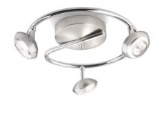 Philips LED Deckenspot 4 W, matt chrom, 571791716