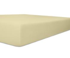 Kneer 6076015 Single Jersey Kinder-Spannbetttuch Qualität 60, Größe 60/120-70/140 cm, Natur