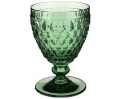 Villeroy & Boch Boston Coloured Weißweinglas Green, 230 ml, Kristallglas, Grün