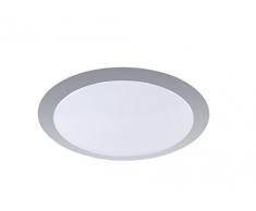 Trio LED Deckenleuchte, 12 W, titanfarbig, Durchmesser 35cm