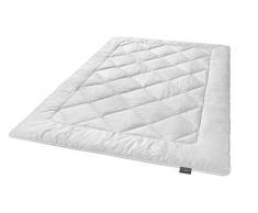 Traumnacht Kamelhaardecke, aus 100% Kamelhaar leichte Sommerdecke, 200 x 200 cm, weiß