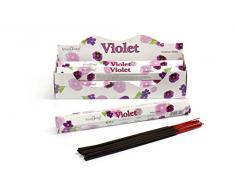 Stamford Violet Räucherstäbchen, 6 Packungen à 20 Stäbchen