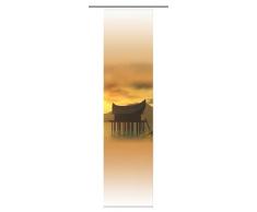 Home Fashion 86959-775 Schiebevorhang Digitaldruck Seremban, Dekostoff 245 x 60 cm