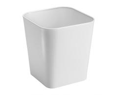 iDesign 16593EU Gia Abfalleimer Mülleimer, weiß